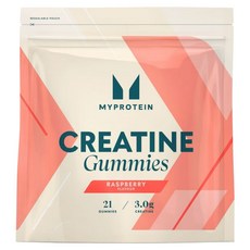 MYPROTEIN 肌酸軟糖 覆盆莓口味, 1套, 21顆