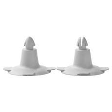 bambidet Comfort 寶寶可樂椅吸盤式短腳架 2入組, 灰色, 1套