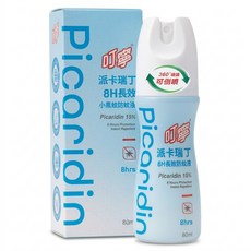 叮寧 派卡瑞丁8H防蚊液, 1個, 80ml