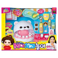 똘똘이 몽실이 치과놀이, 1개, 혼합색상