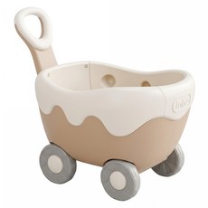 Inhe 英禾 UNI有你宅 Butter玩具收納車, 棕色, 1個