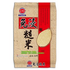 三好米 免浸糙米, 2.5kg, 1個