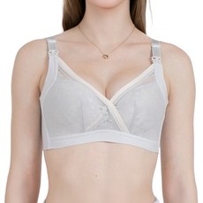 MOOIMOM 沐伊孕哺 高彈力緹花哺乳內衣 B03102B