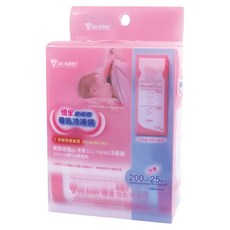 US baby 優生 超優存母乳冷凍袋 200ml, 1套, 25個裝