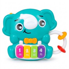 playgro 培高 歡樂大象寶寶鋼琴, 混和顏色, 1個