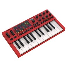 AKAI USB主控鍵盤, MPK Mini MK4 R, 紅色, 1個