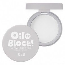 1028 台灣公司貨 Oil Block!超吸油蜜粉餅 EX 5g, 透明白, 1個