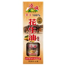 源順製油 初榨手工花生油, 1個, 570ml