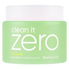 BANILA CO 芭妮蘭 ZERO 零感肌瞬淨卸妝霜 茶樹控油, 1件, 180ml