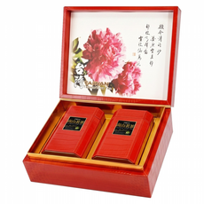 名池茶業 大禹嶺品級手採高山茶葉台灣精品禮盒 輕烘焙, 150g, 1套, 2個裝