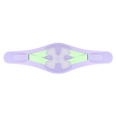 Hovelo 輕加壓支撐護腰帶/輕薄運動護脊腰帶/貼身隱形腰帶/束腰帶/支撐背板 紫色, 1個