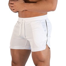 KANDO 男款網眼速乾運動五分短褲