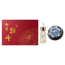 les nez 香鼻子 御穹牡丹香盅 擴香禮盒 霜藍色, 1組, 頤和金桂