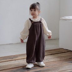 베베나인 제이 멜빵 팬츠