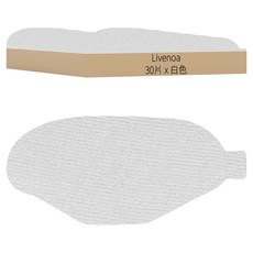 Livenoa 睡眠閉口貼 白色 30片, 1個