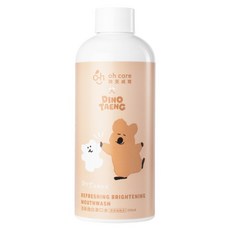 oh care 歐克威爾 煥白漱口水 DinoTaeng聯名款 葡萄柚綠茶, 1個, 350ml