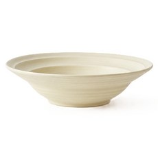 Hesii 月白純淨 8.5寸湯盤, 米茶黃, 1個