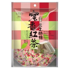 永發茗茶 花生酥糖 蜜香紅茶, 170g, 1個