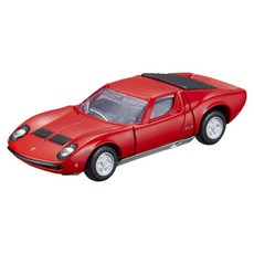 TOMICA PRM05 藍寶堅尼 Miura P400S 模型車 TM09288, 紅色, 1個