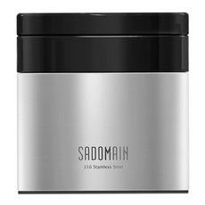 SADOMAIN 仙德曼 316不鏽鋼極度輕量食物罐 LB351, 銀色, 1個, 350ml