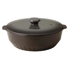 THERMATEC IH陶土湯鍋 漸層霧黑 2.9L THK02-910, 1個, 27.5cm
