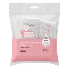 Gbuuty 居美媞 菱格氣墊化妝棉, 1組, 120入