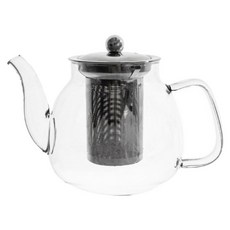 LuigiFerrero Coffeina玻璃濾茶壺 900ml 透明色 1個