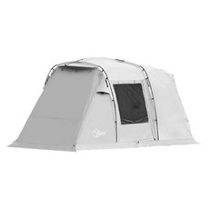 Outdoor Base 沙丘車尾帳, 豆沙灰, 4人