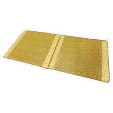 JINDACHI 金大器 日和風紙纖坐墊 2人 110 x 50cm 厚度3cm 櫻花黃 木椅坐墊 沙發墊 椅墊