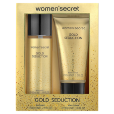 women'secret 金繽閃耀經典香氛禮盒 香氛身體噴霧 80ml + 身體乳 90ml, 1組
