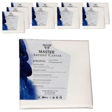 Master 棉布畫布 S型 正方形 10 x 10 cm, 10個, 1號