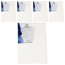 Master 棉質畫布 F型 22.7 x 15.8 cm, 5個, 1號