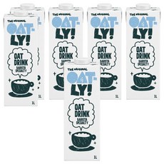 OATLY 精品咖啡師 燕麥奶, 6個, 1L