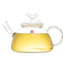 YiWuYao 一屋窑 玻璃茶壺 FH-014J, 透明色, 1個, 900ml