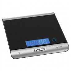 美國 TAYLOR 料理電子秤 15kg 烘焙秤 銀黑色 KCI2