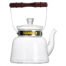 YiWuYao 一屋窑 玻璃茶壺 FH-717M, 透明, 1個, 1.2L