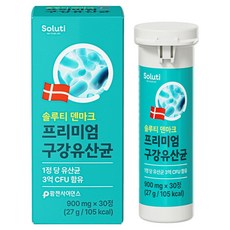 솔루티 덴마크 프리미엄 구강 유산균 27g