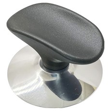 EXTER 鍋蓋替換用把手 通用旋鈕 A型 60 x 38 mm 3入, 銀色, 1個