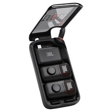 JBL AI消人聲迷你麥克風 1對2, 黑色, EASYSING MIC MINI DUO