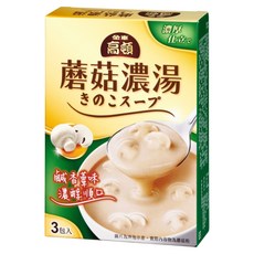 高頓 沖泡蘑菇濃湯, 36g, 1個