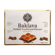 Meshur Safranbolu Lokumcusu 核桃巴克拉瓦 土耳其傳統千層酥 Walnut Baklava 土耳其進口, 400g, 1個