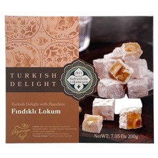 Meshur Safranbolu Lokumcusu 榛果土耳其軟糖 Turkish Delight with Hazelnut, 200g, 1個