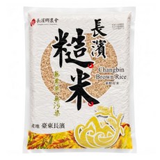 Changbin Farmer's Association 長濱鄉農會 金剛好物 糙米, 2kg, 1個