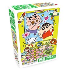 학산문화사 짱구 쵝오~ 직소퍼즐, 혼합색상, 1개, 150피스