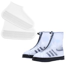 달모아 휴대용 실리콘 신발 + 방수커버 덧신, E세트(225~250mm), 1세트