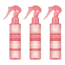 KUNDAL 昆黛爾 受損修護髮香精華噴霧 微風鈴蘭香, 3瓶, 150ml