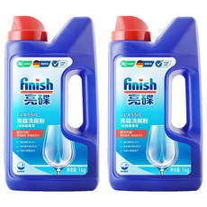 finish 洗碗粉洗碗機專用, 1kg, 2罐