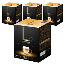 LOOKAS9 經典拿鐵咖啡, 14.9g, 30條, 4盒