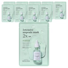PASSION&BEYOND 2X積雪草水潤舒緩安瓶面膜 25ml, 10片, 1片
