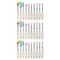 REGENS 凝膠美甲卸甲磨頭 手足指甲護理套組 1, 3套, 10種